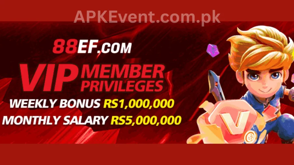88EF Game App VIP member bonuses of game for new users