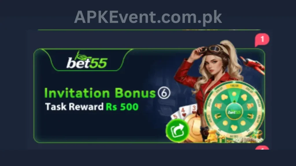 Bet55 Game APK invitational bonuses of game for new users