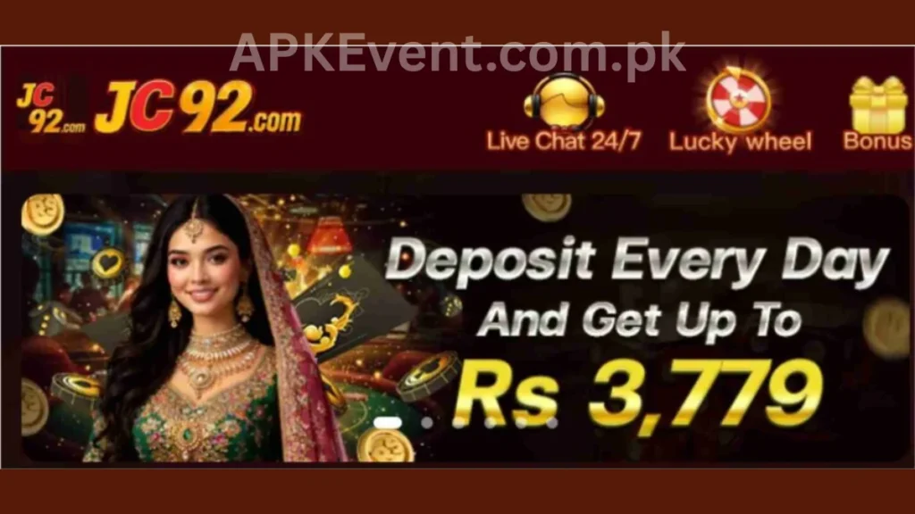 JC92 Game APK first time deposit bonuses of game for new users