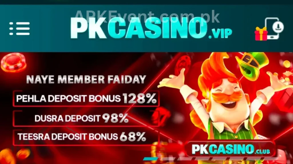 PKCasino Game APK new member rewards of game