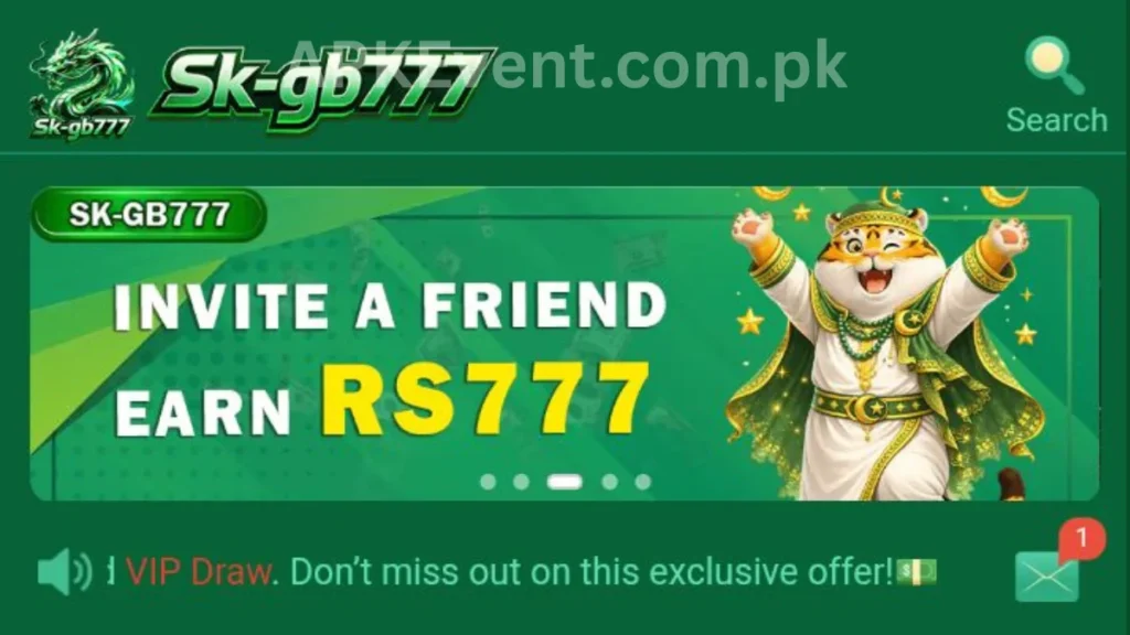 SKGB777 Game APK invitational bonuses of game for new users
