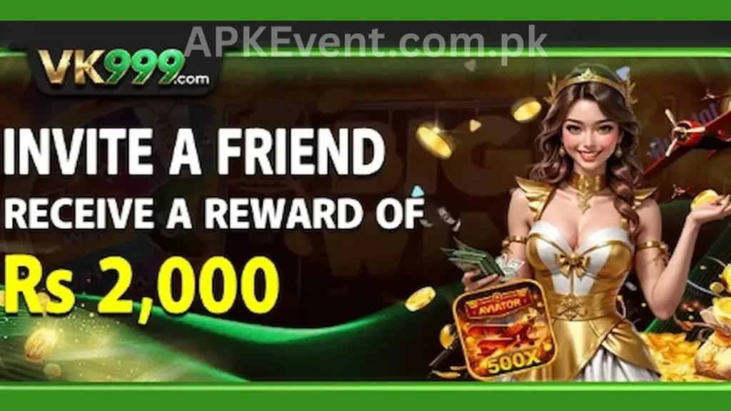 VK999 Games APK invitational bonuses of game for new users