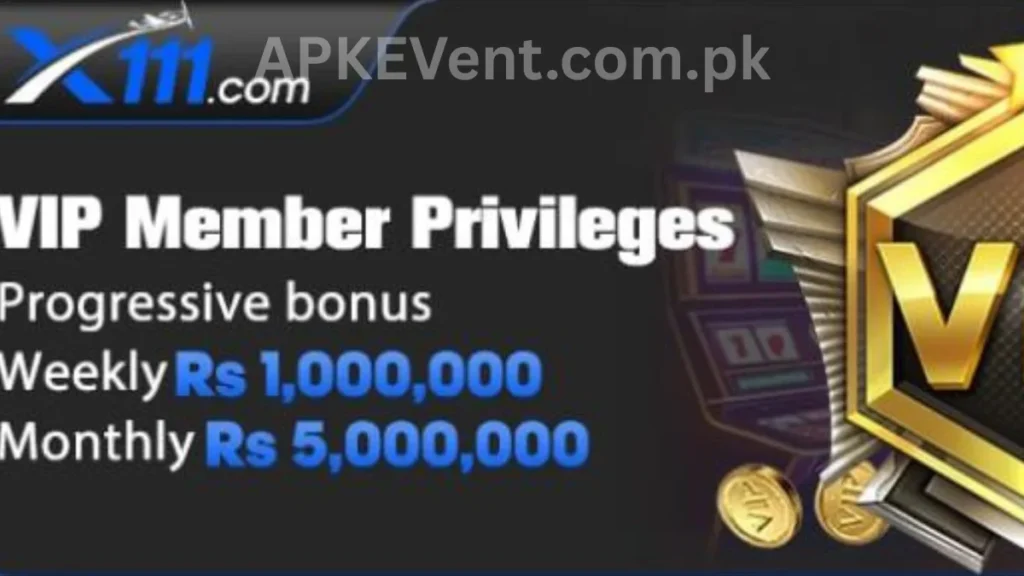 X111 Game APK VIP member bonuses of game for new users