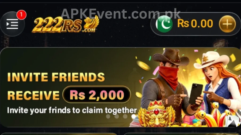 222RS Game APK invitational bonuses of game