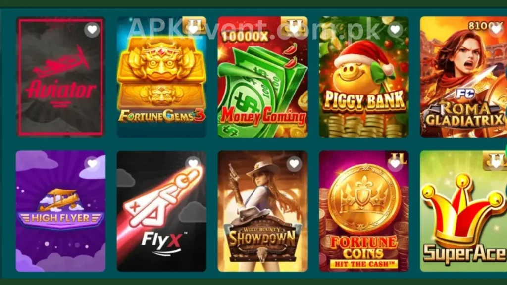 666EP Game App internal interface of game