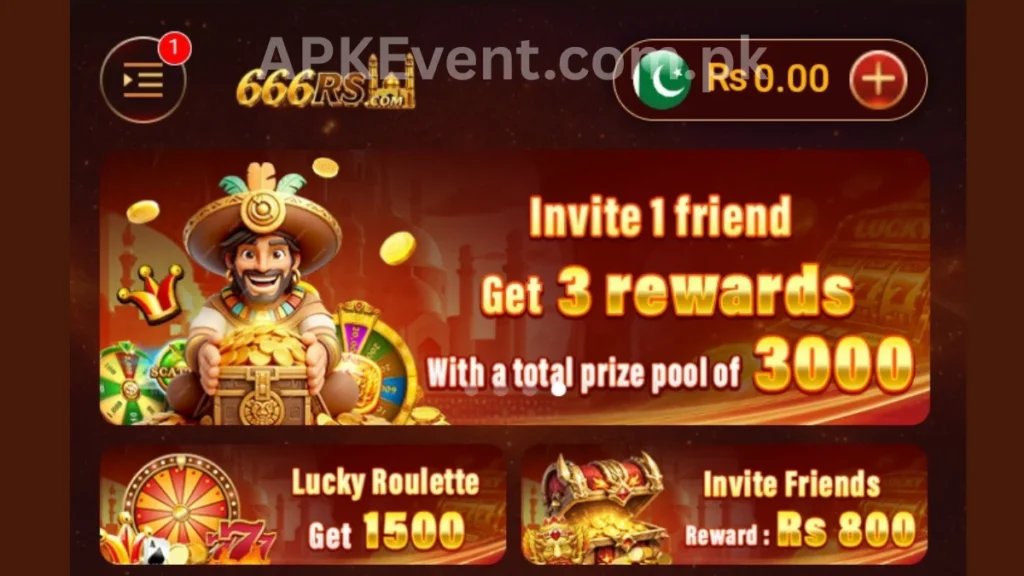 666RS Game App invitational bonuses of game