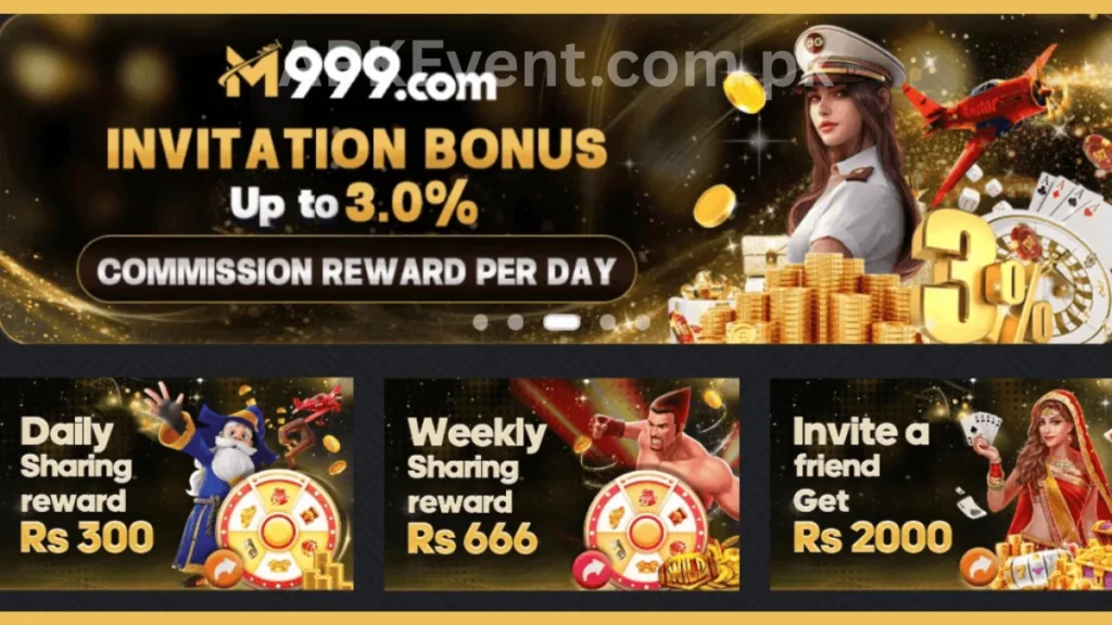 M777 Game APK invitational bonuses of game