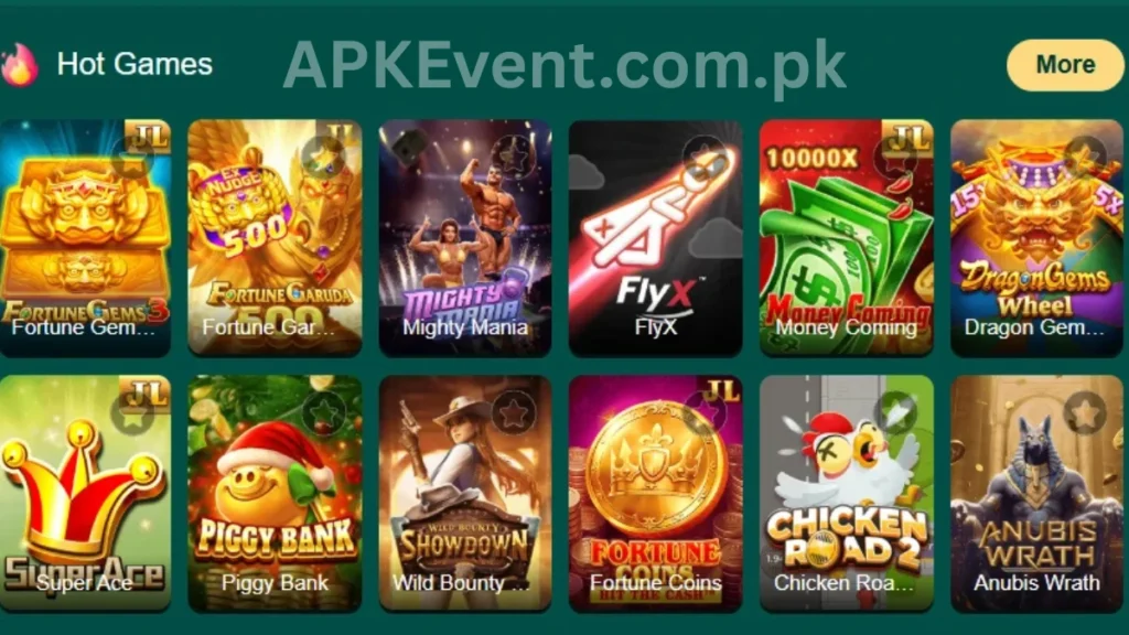 PH9999 Game APK internal interface of game